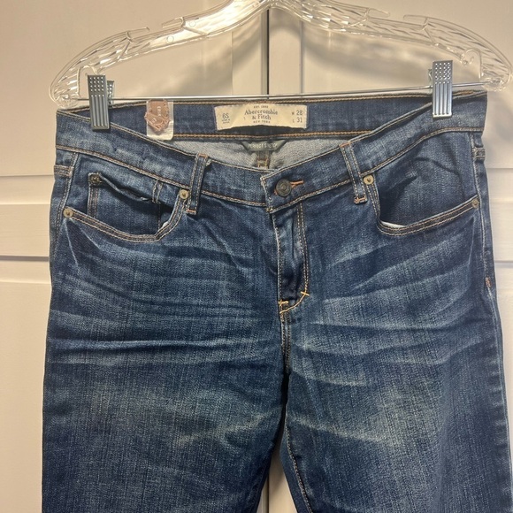 Abercrombie & Fitch Perfect Stretch Erin Jeans Size Women’s 6S Color Blue - Picture 2 of 12